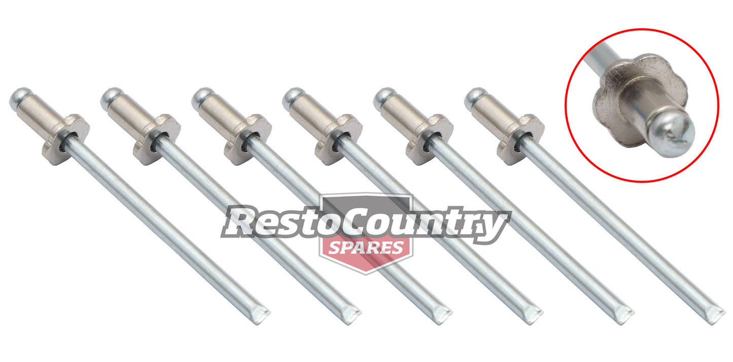 Rivet Kit ID Plate Rosette Set Of 6pcs VN VQ VG VP VR VS VT VX VY VZ WH WK WL - RV1000