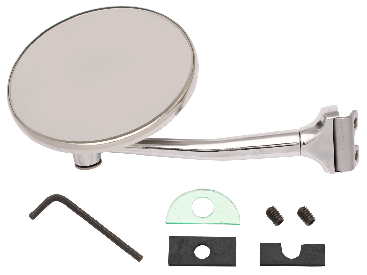 Door Mirror Kit Exterior 4" Straight Arm - SA4MP