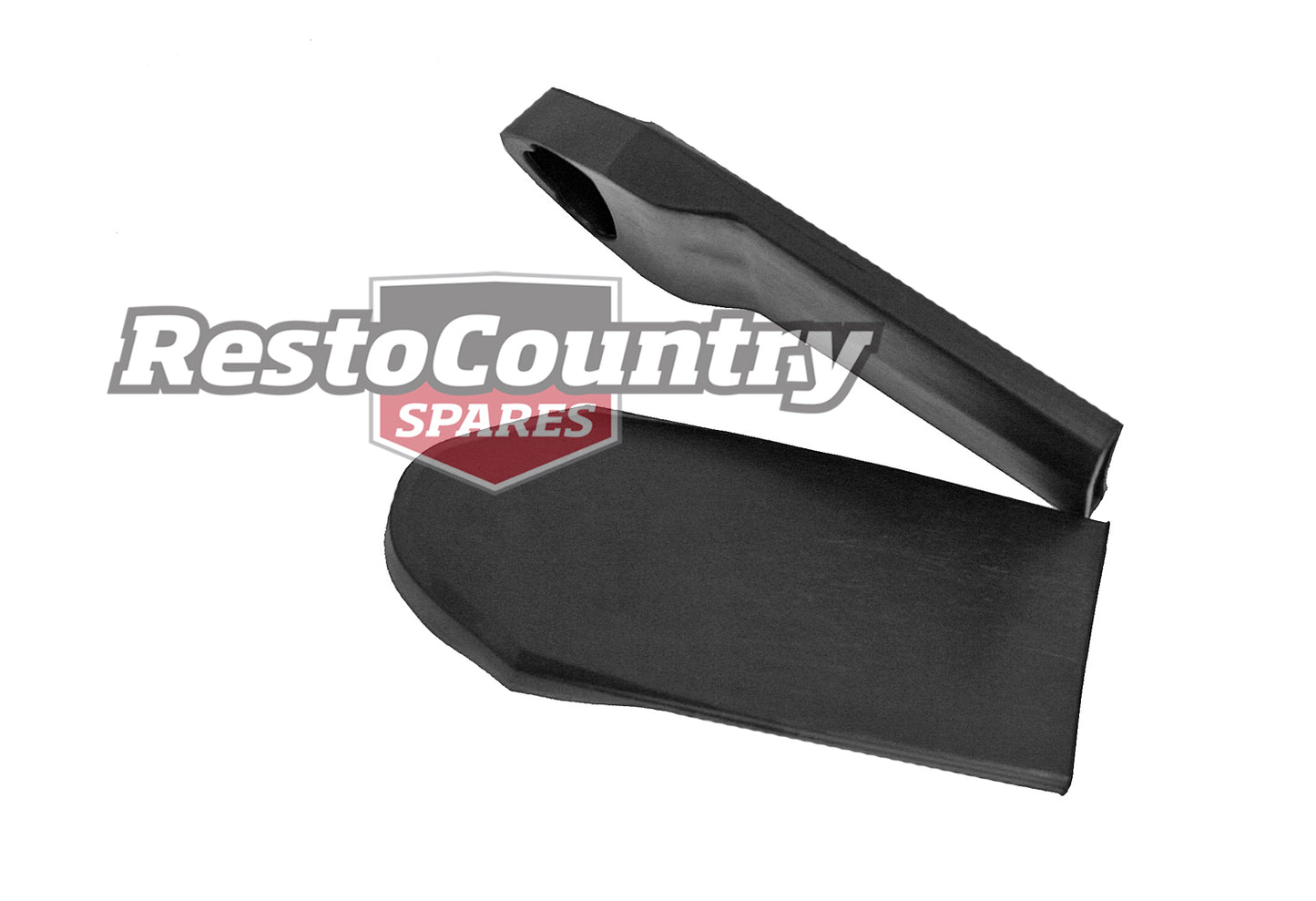 Seat Belt Top Covers Large Pair Black - SBC1000A