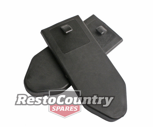 Seat Belt Top Covers Black With Hook Pair - SBC1000BH