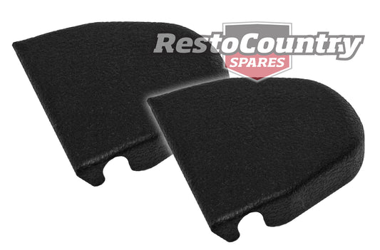 Seat Belt Top Covers Small Black Suit Drop Link Pr - SBC1000DL