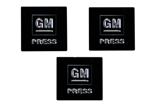 Decal Kit Seat Belt "GM Press" HK HT HG HQ HJ HX HZ Ute & Van (3) - SBD1002A