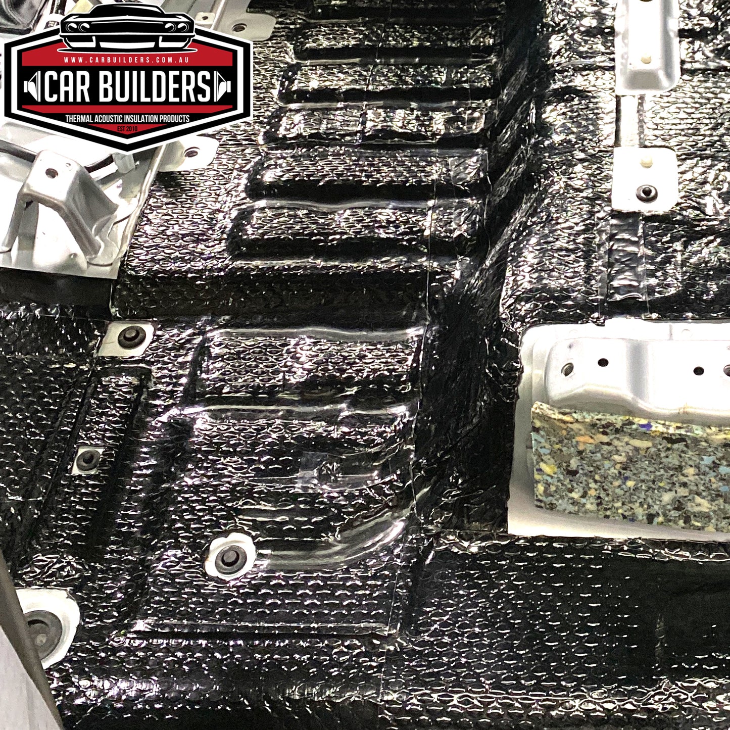Car Builders Sound Deadening Kit Black 1.8sq/m - SDOEMBLK