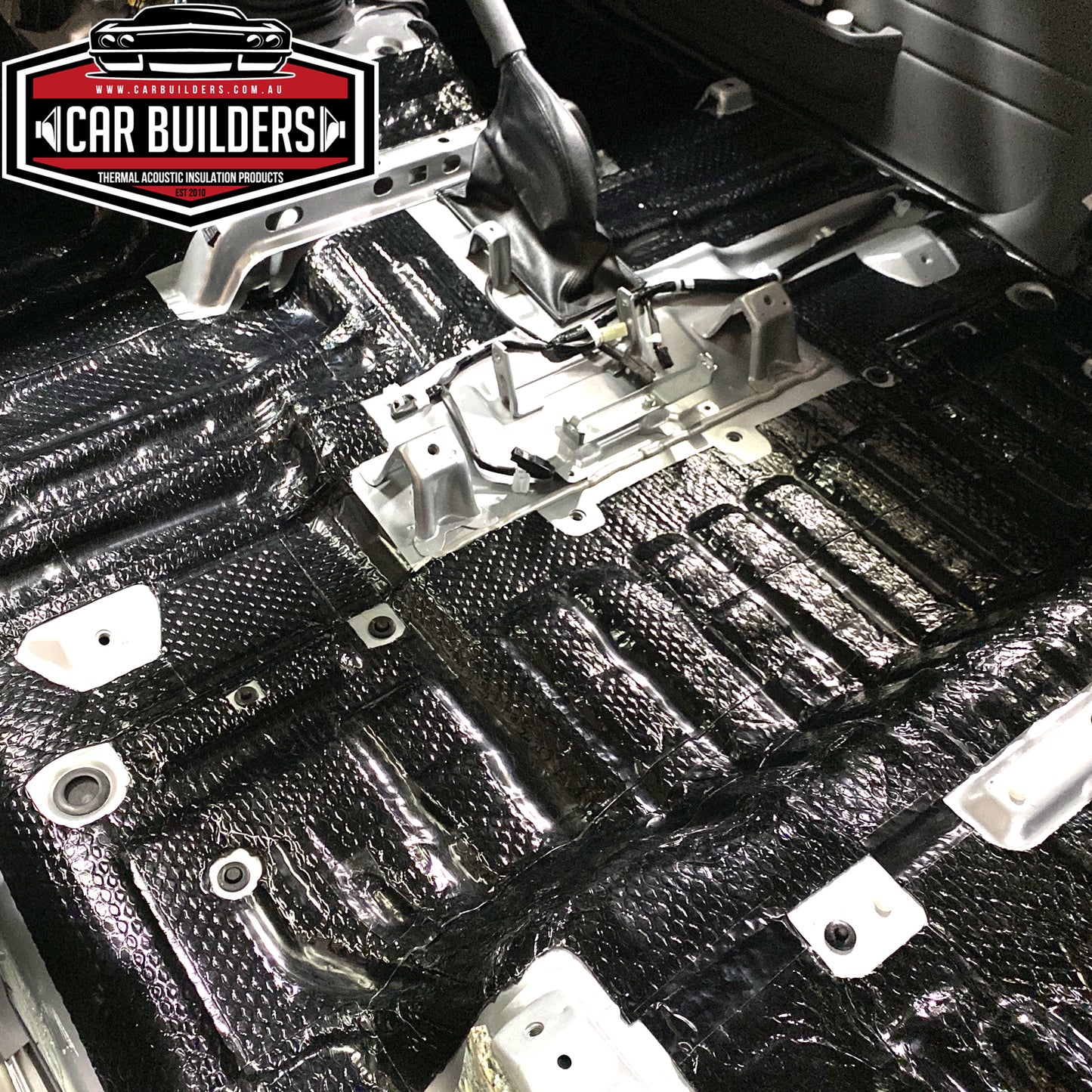 Car Builders Sound Deadening Kit Black 1.8sq/m - SDOEMBLK