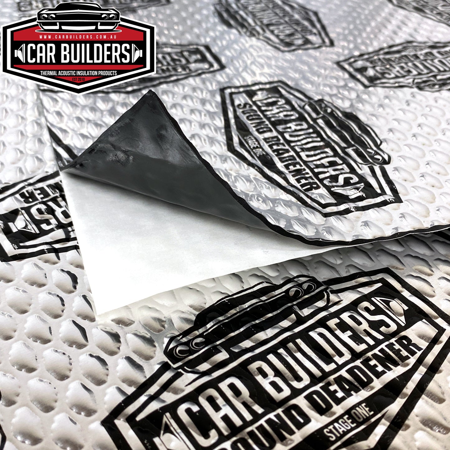 Car Builders Sound Deadening Kit Silver 1.8sq - SD