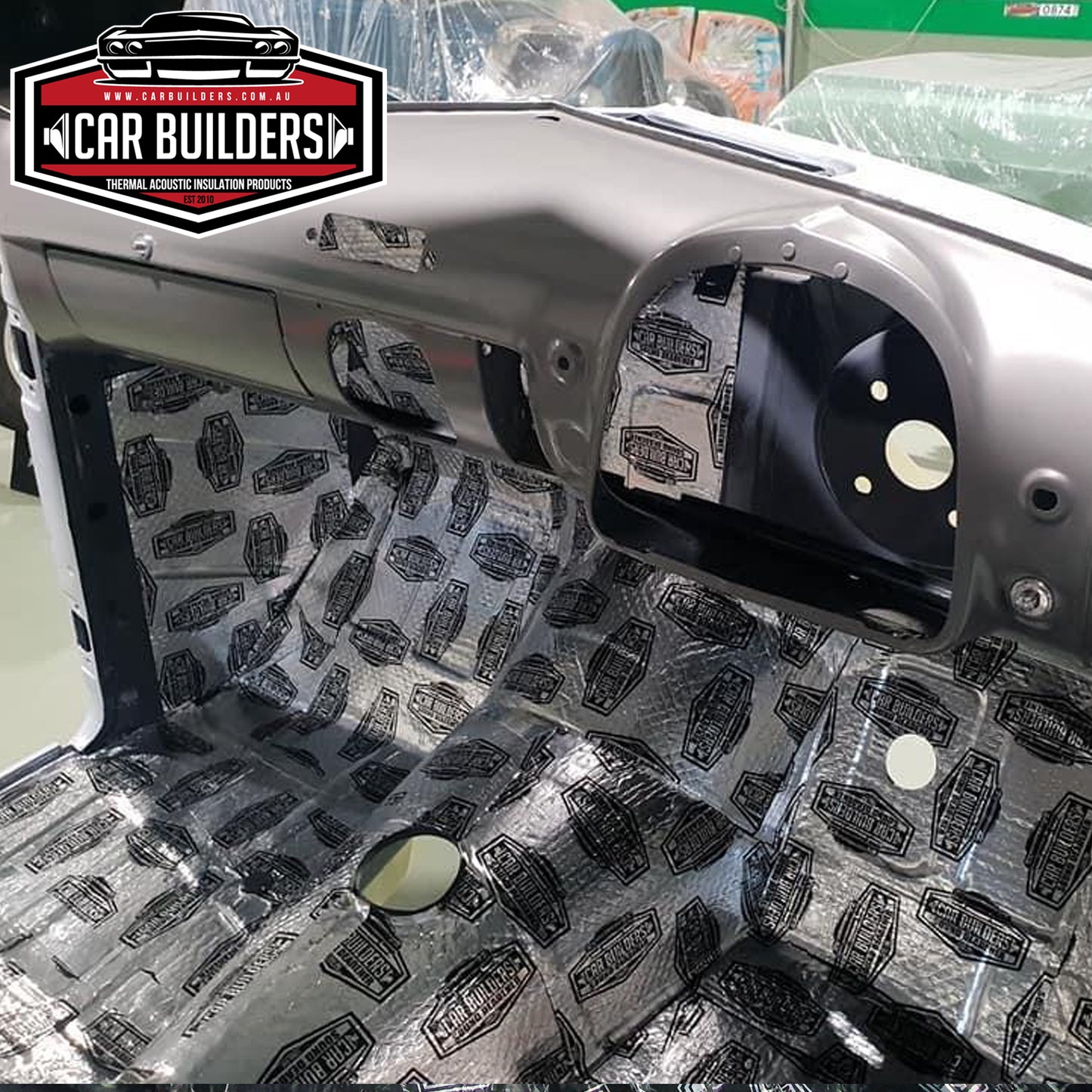 Car Builders Sound Deadening Kit Silver 1.8sq - SD