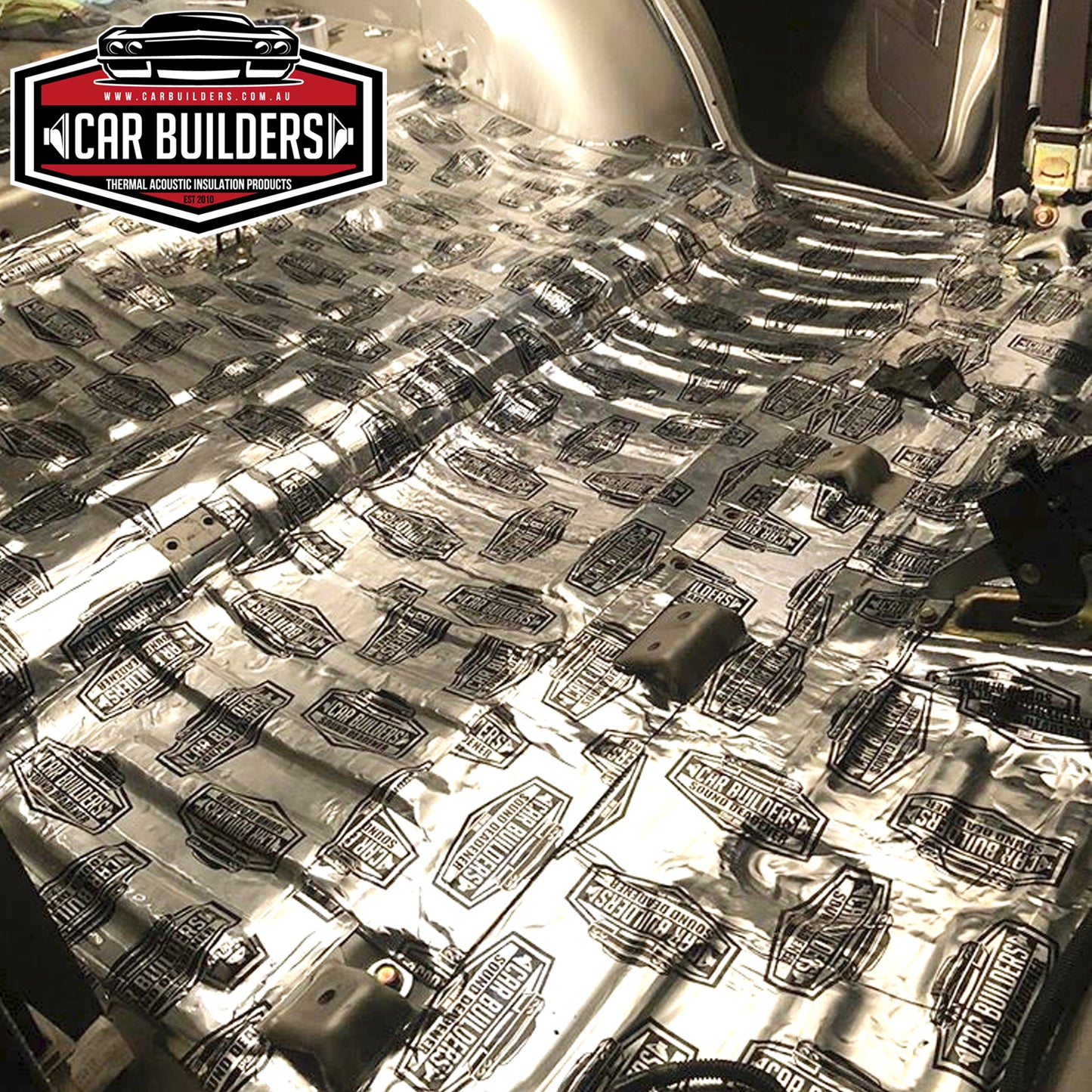 Car Builders Sound Deadening Kit Silver 1.8sq - SD