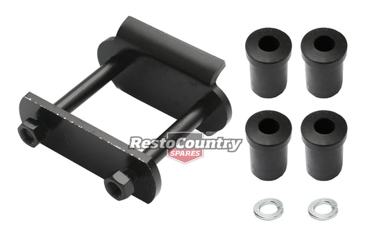 Shackle Hanger Kit Rear Spring HQ HJ HX HZ WB Ute Van 1 Tonner - SH1006