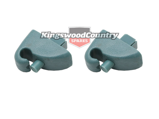 Sun Visor Bracket Kit Cerulean VB VC VH VK VL Commodore Pair - SK1101