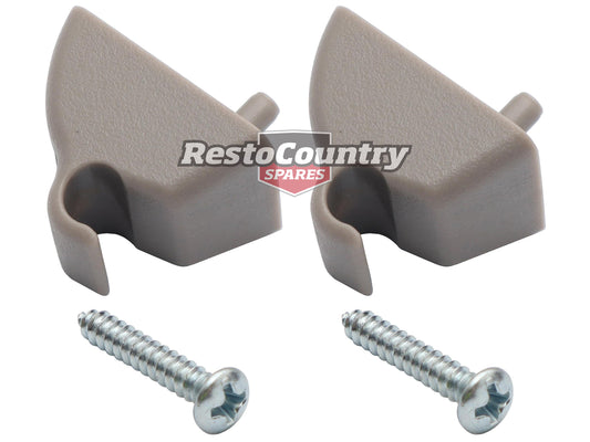 Sunvisor Bracket Kit Grey Pair VN VG VQ VP VR VS - SK1105