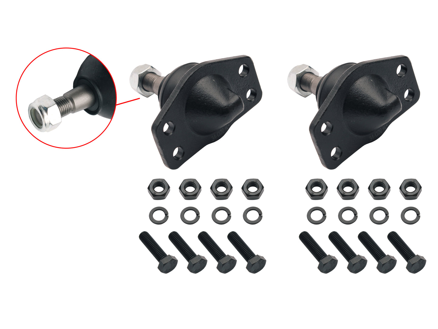Suspension & Steering Kit Front XW XY 12/69- Manual Steer - SKXY1