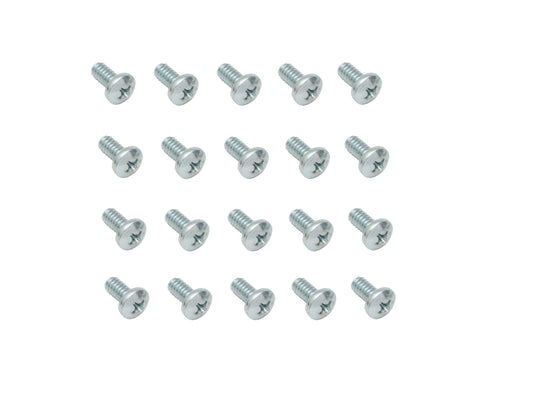 Universal Screw 1/4"X3/4" BSW Phillips Pan Head Zinc 20 Pc - SM0002