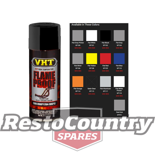 VHT Flame Proof Flat Black 312g Aero - SP102