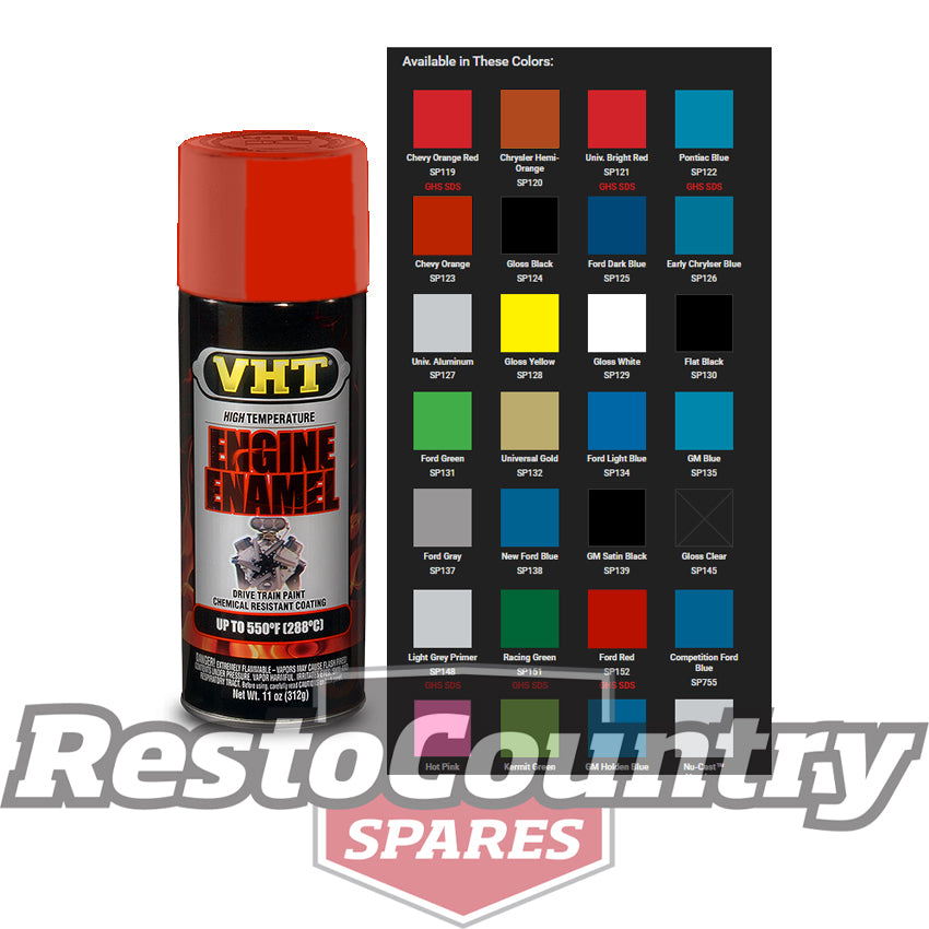 VHT Engine Enamel Holden Orange-Red 312g Aero - SP119