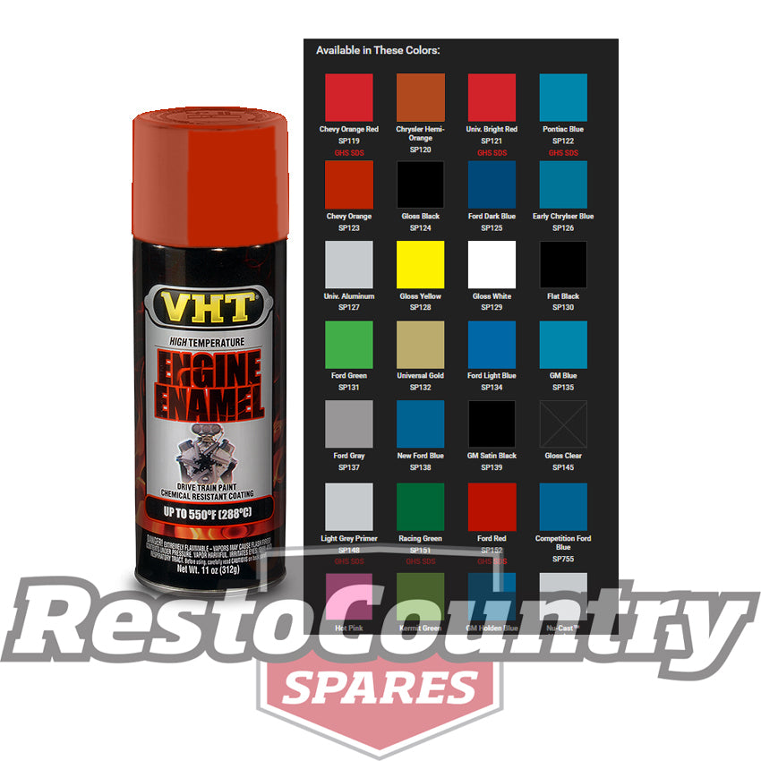 VHT Engine Enamel Chevy Orange 312g Aero - SP123