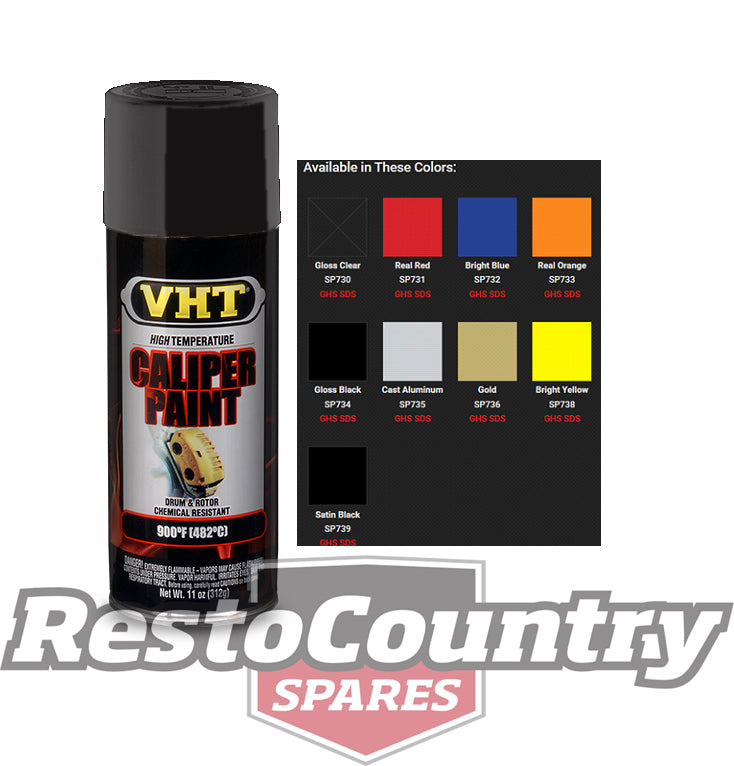 VHT Caliper Paint Satin Black 312g Aero - SP739