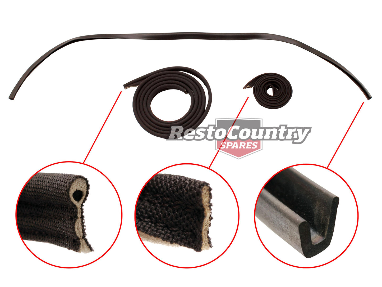 Sunroof Seal Kit XW XY XA XB XC ZC ZD ZF ZG ZH - SRSKT