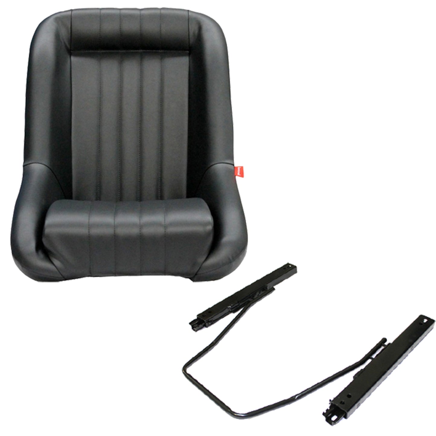 Autotecnica Seat Sport Classic Low PU Leather Includes Universal Slider - SS25