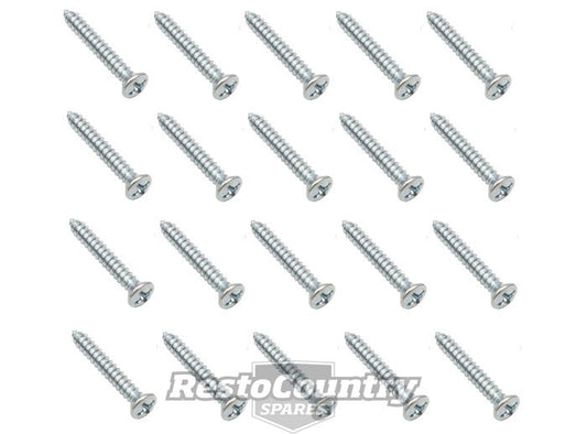 Universal Screw Kit Oval Head Cr Rec Tap 6 X 1" - ST0028