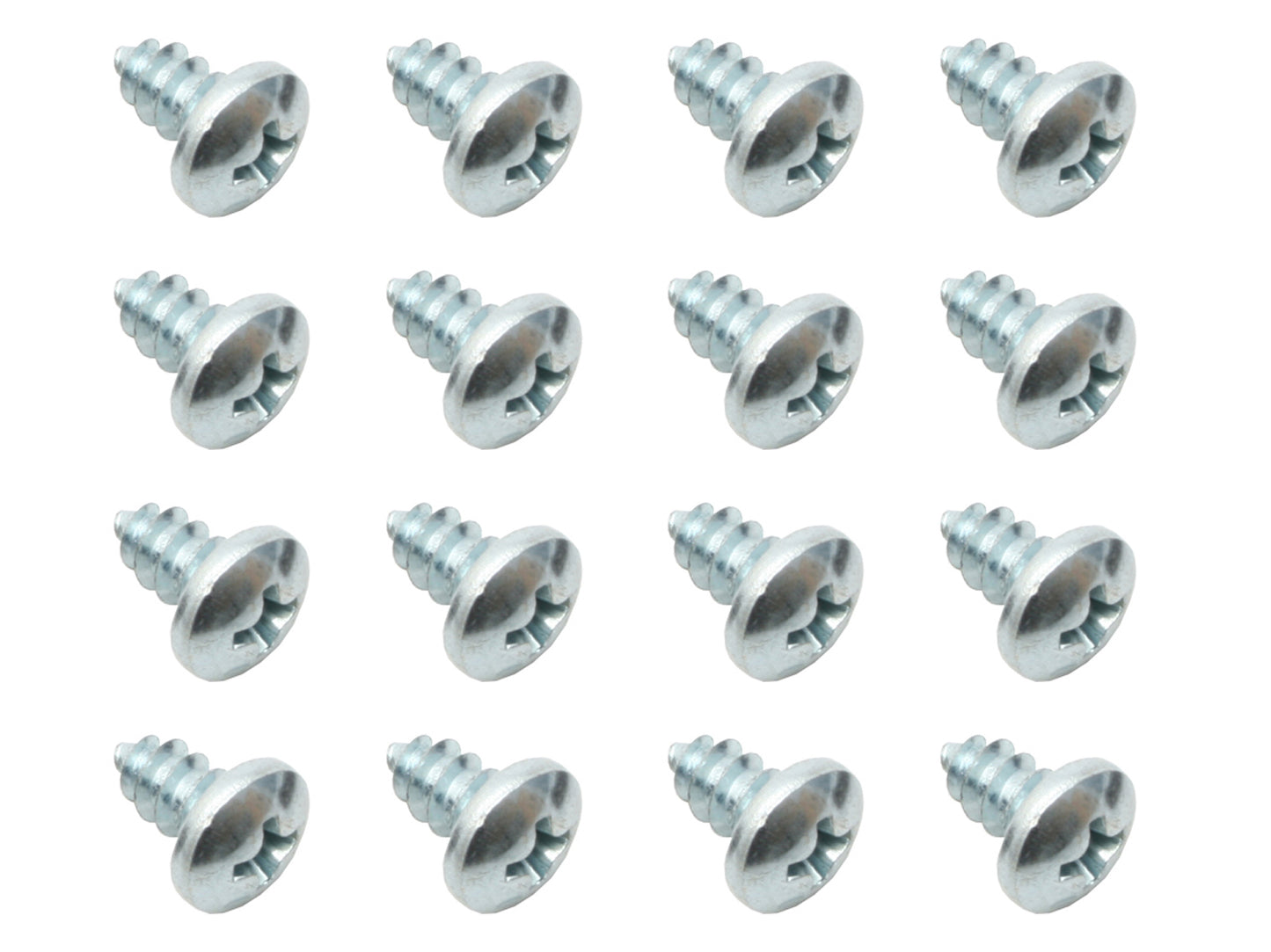 Universal Screw Kit Self Tappers Pan 10 X 3/8" Zp 16 Pcs - ST0041