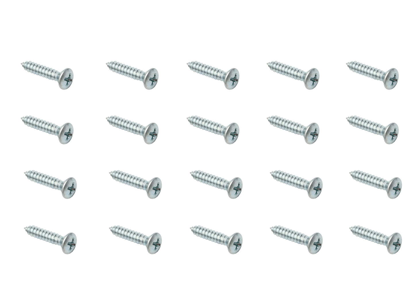 Universal Screw Kit Oval 8 X 7/8" C/sunk Dome To - ST0056