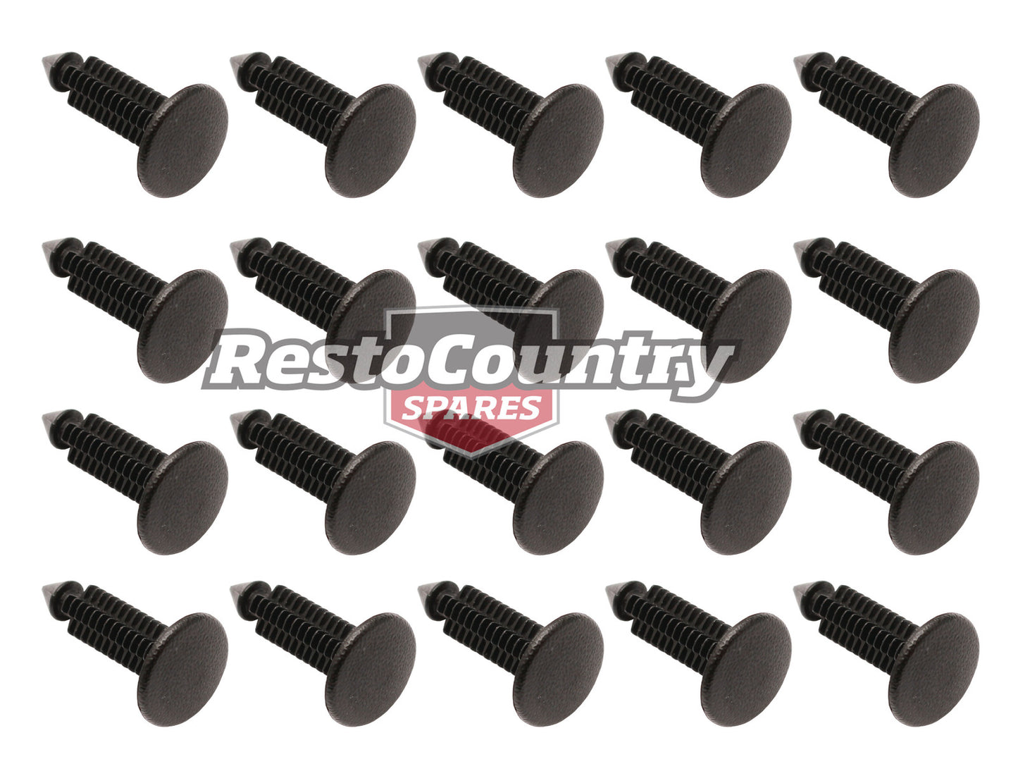 Trim Clip Kit Wagon Rear Inner VB VC VH VK VL VN VP VR VS Commodore (Black) - TC1045