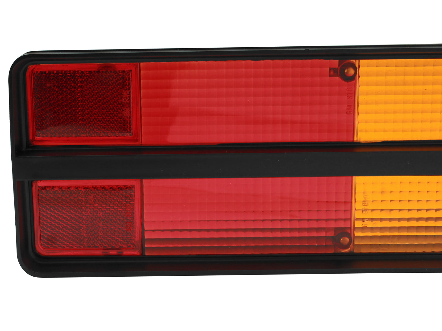 Tail Light Lens LH LX Torana G Pack SLR Black - LRS1041