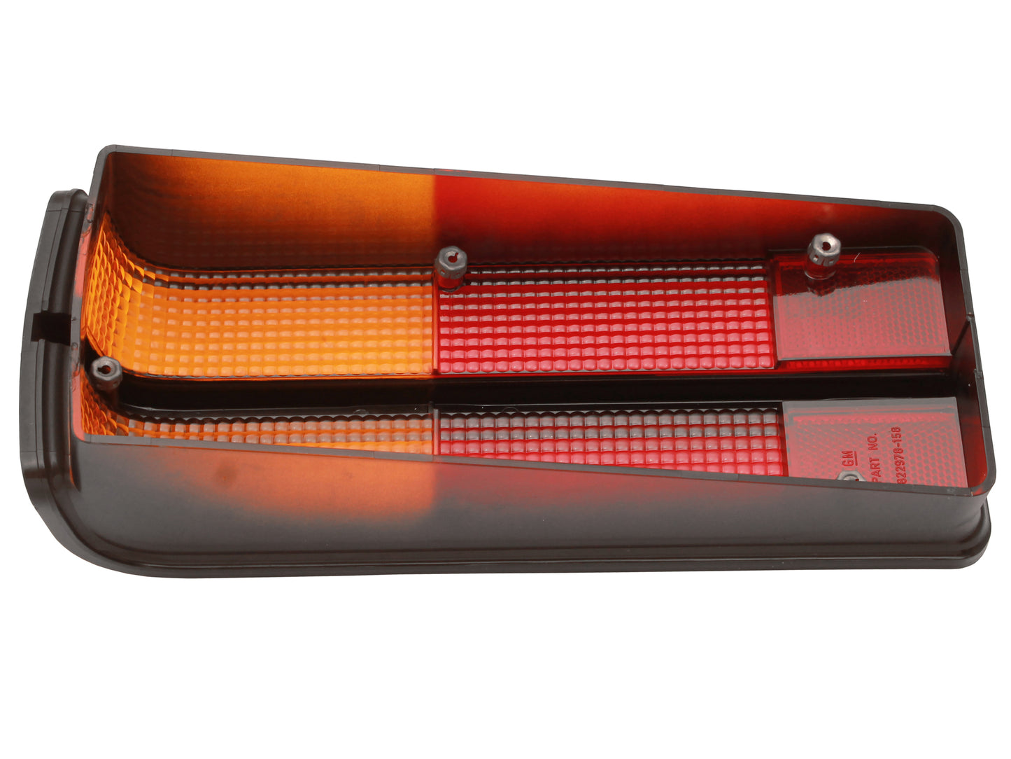 Tail Light Lens LH LX Torana G Pack SLR Black - LRS1041