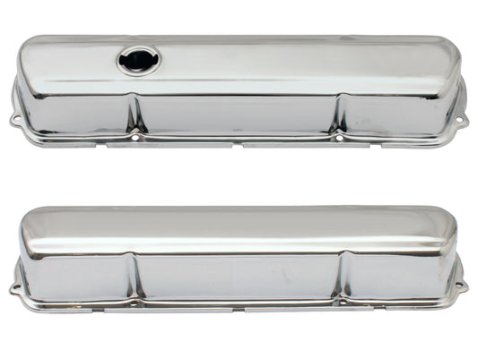 TFI Rocker Cover Chrome Plain Short 253 308 Pair - VC308OE