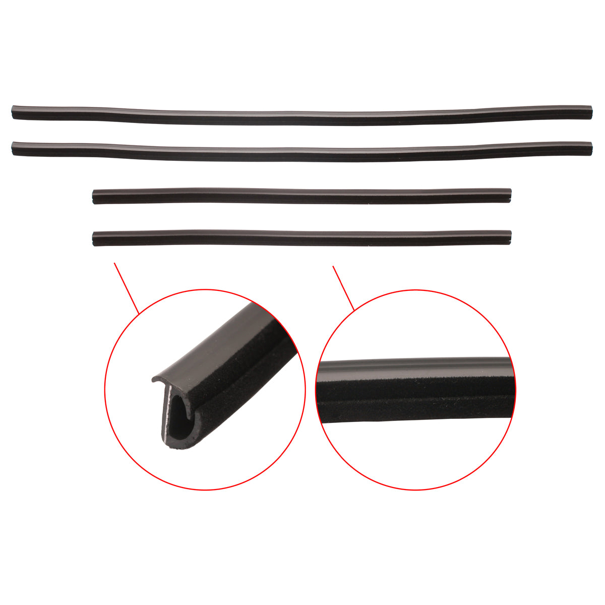 Body Rubber Kit VH Commodore Sedan Excluding SS & SLE - VH1P