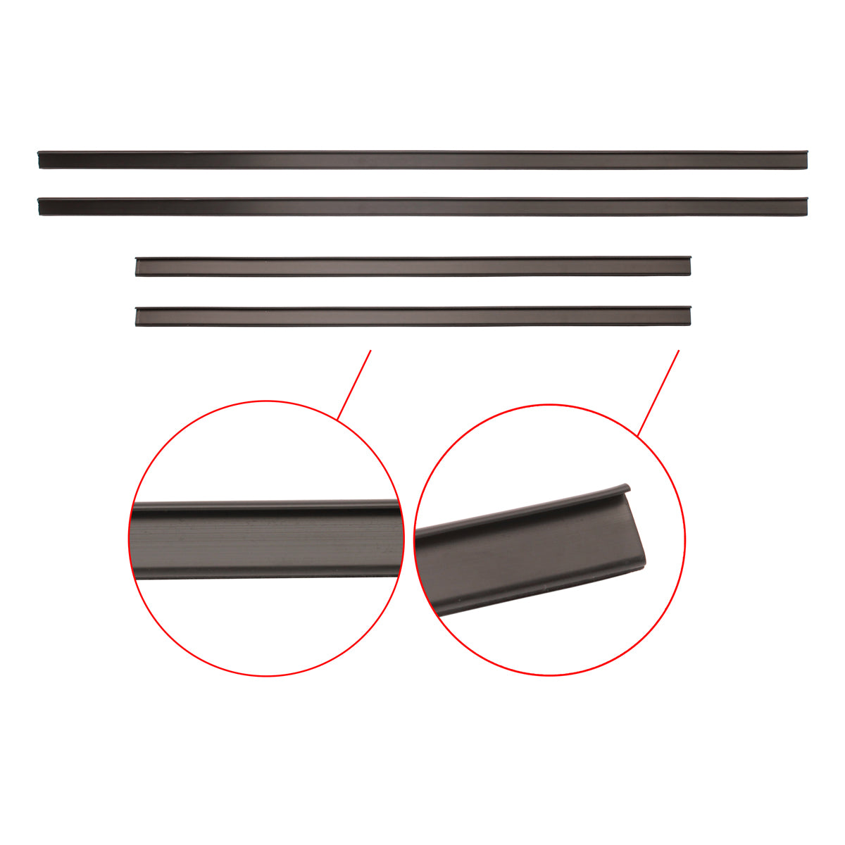 Body Rubber Kit VH Commodore Sedan Excluding SS & SLE - VH1P