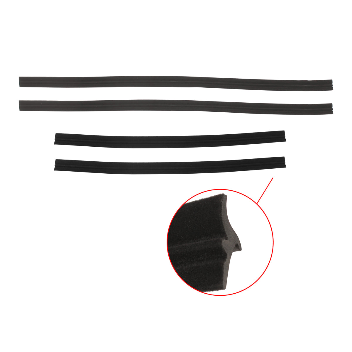 Body Rubber Kit VH Commodore SLE Sedan - VH2P