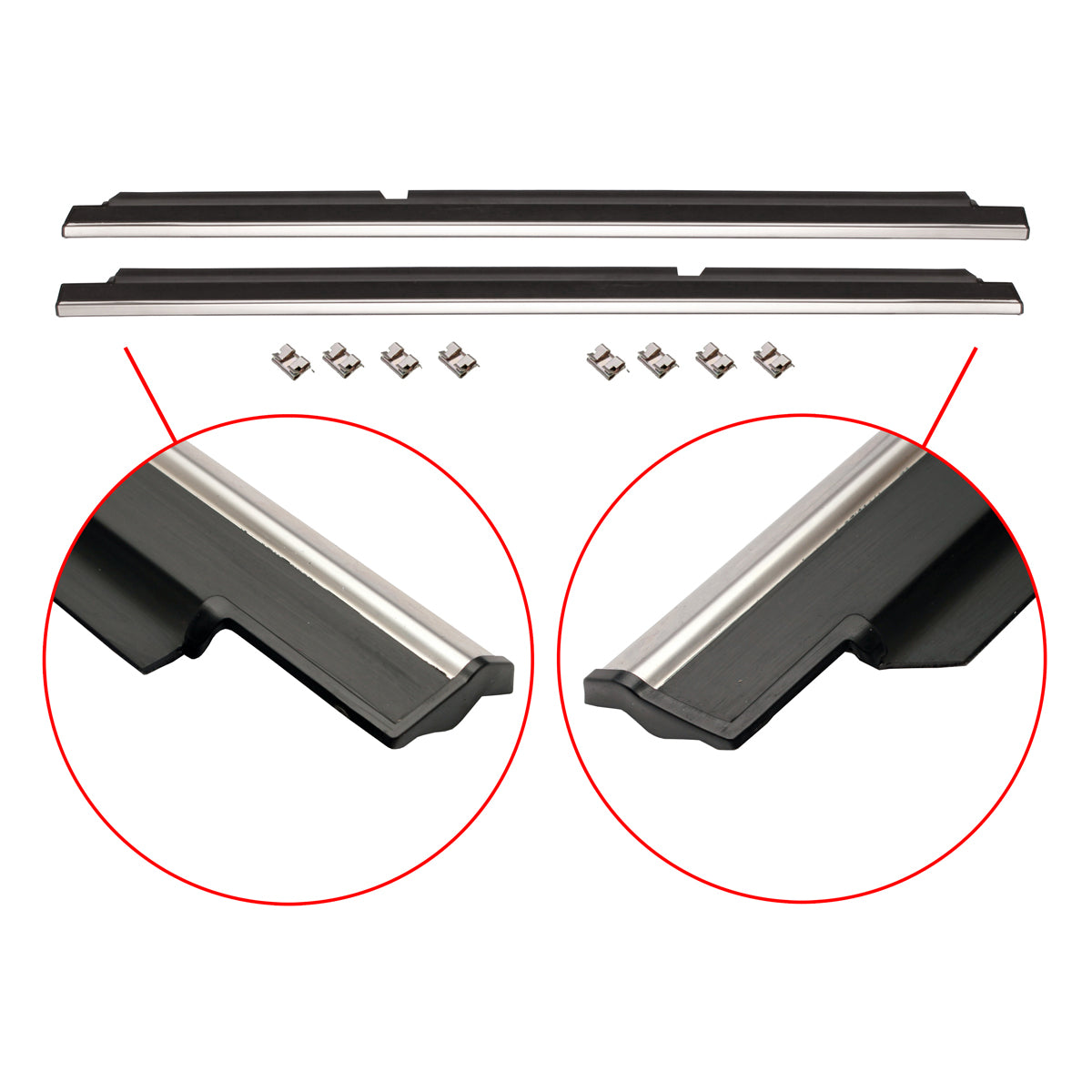 Body Rubber Kit VL Commodore Sedan Exc Calais With Door Belts - VL1P