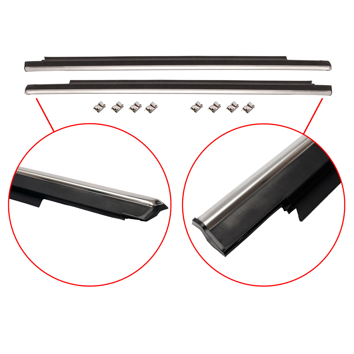 Body Rubber Kit VL Commodore Sedan Calais With Door Belts - VL2P