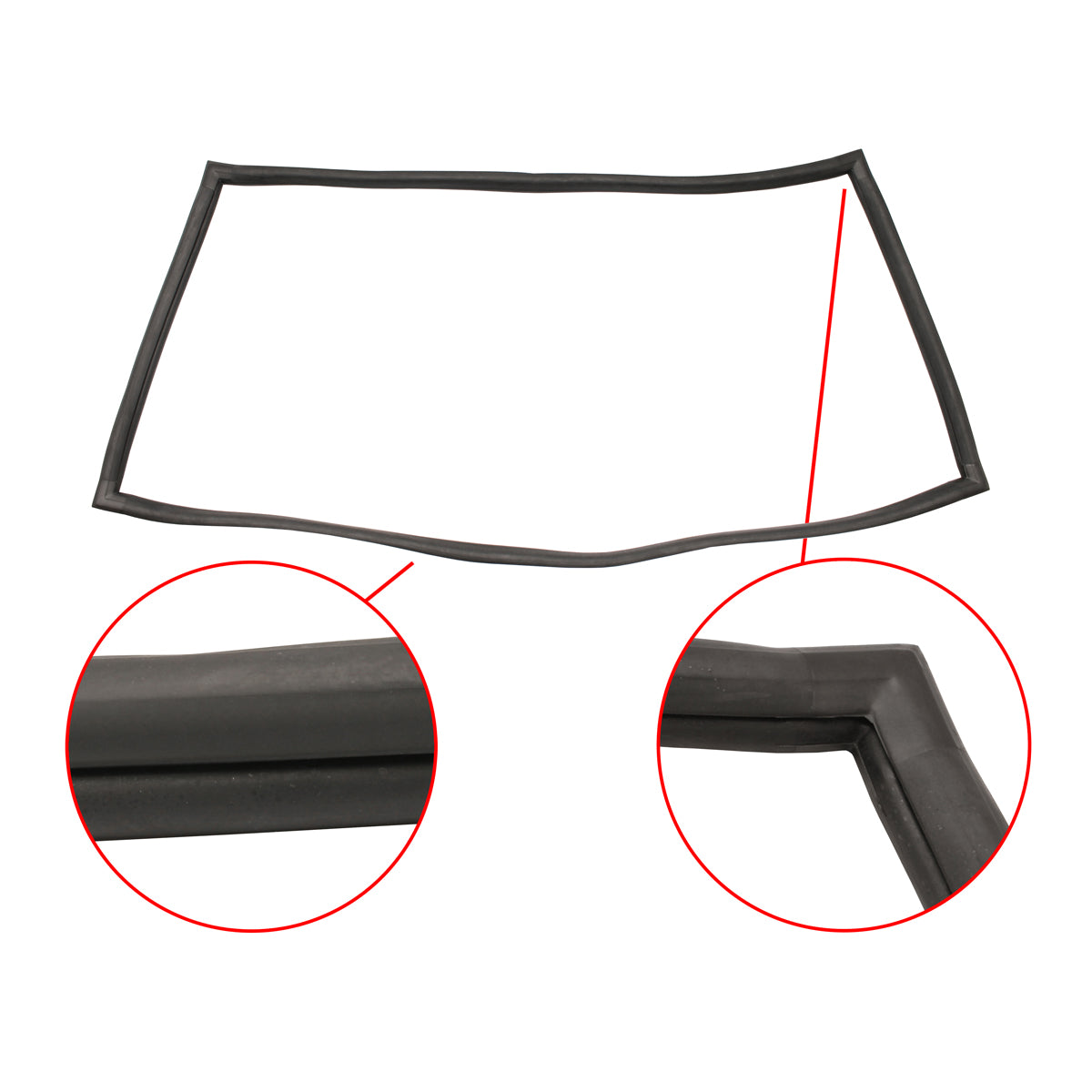 Body Rubber Kit VL Commodore Sedan Calais With Door Belts - VL2P