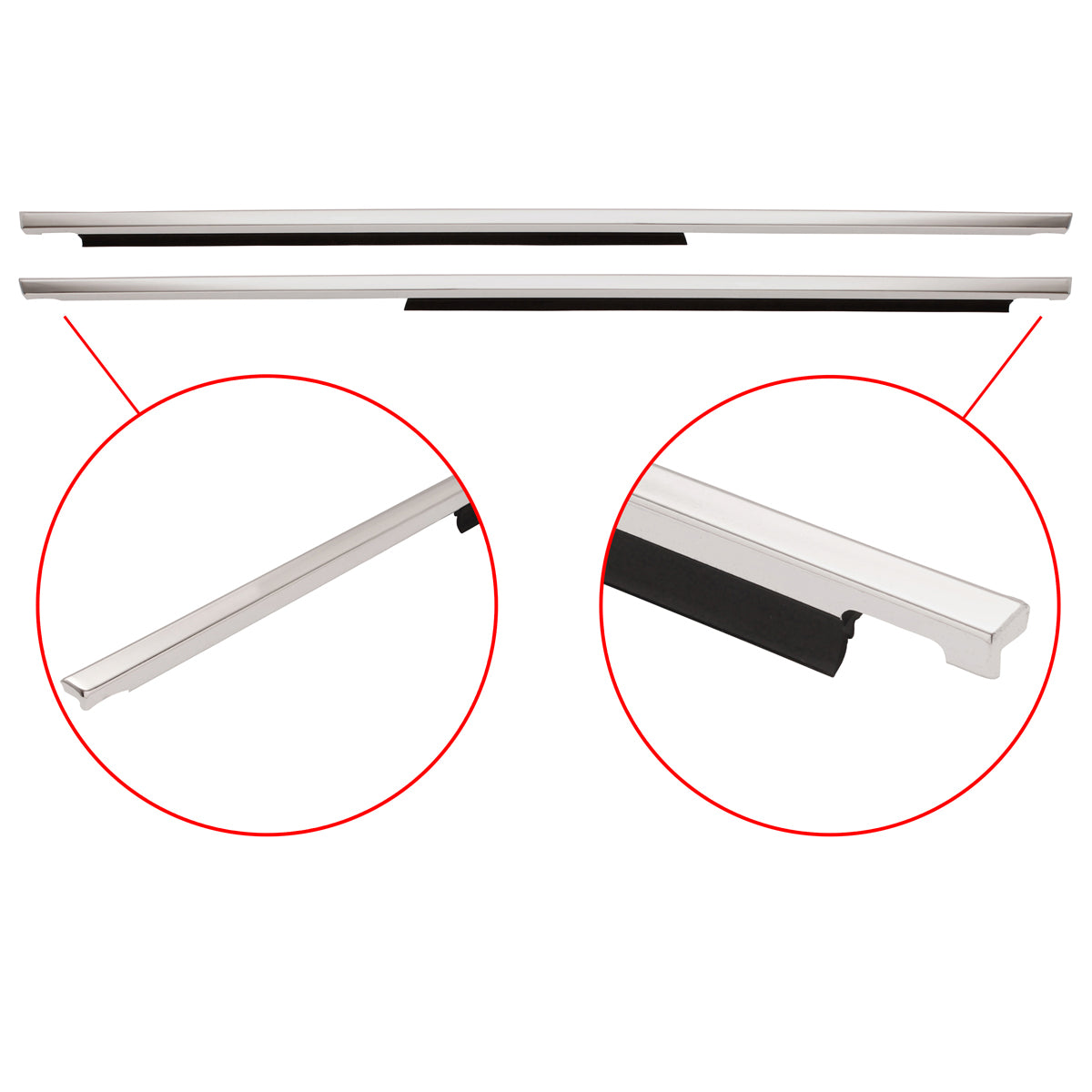 Body Rubber Kit VL Commodore Sedan Calais With Door Belts - VL2P