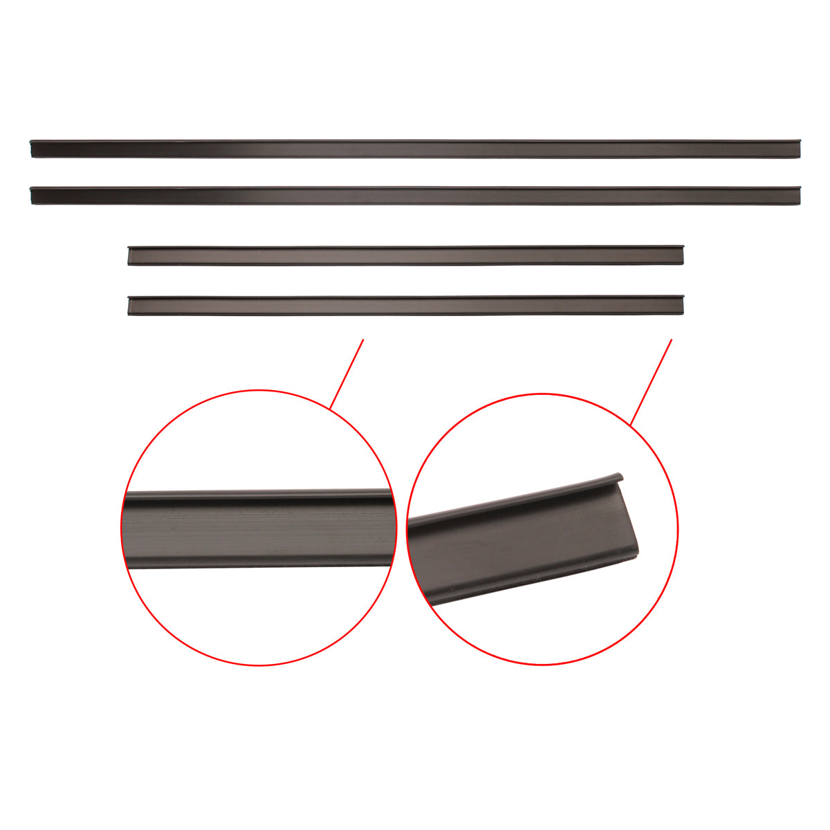 Body Rubber Kit VL Commodore Sedan Calais With Door Belts - VL2P