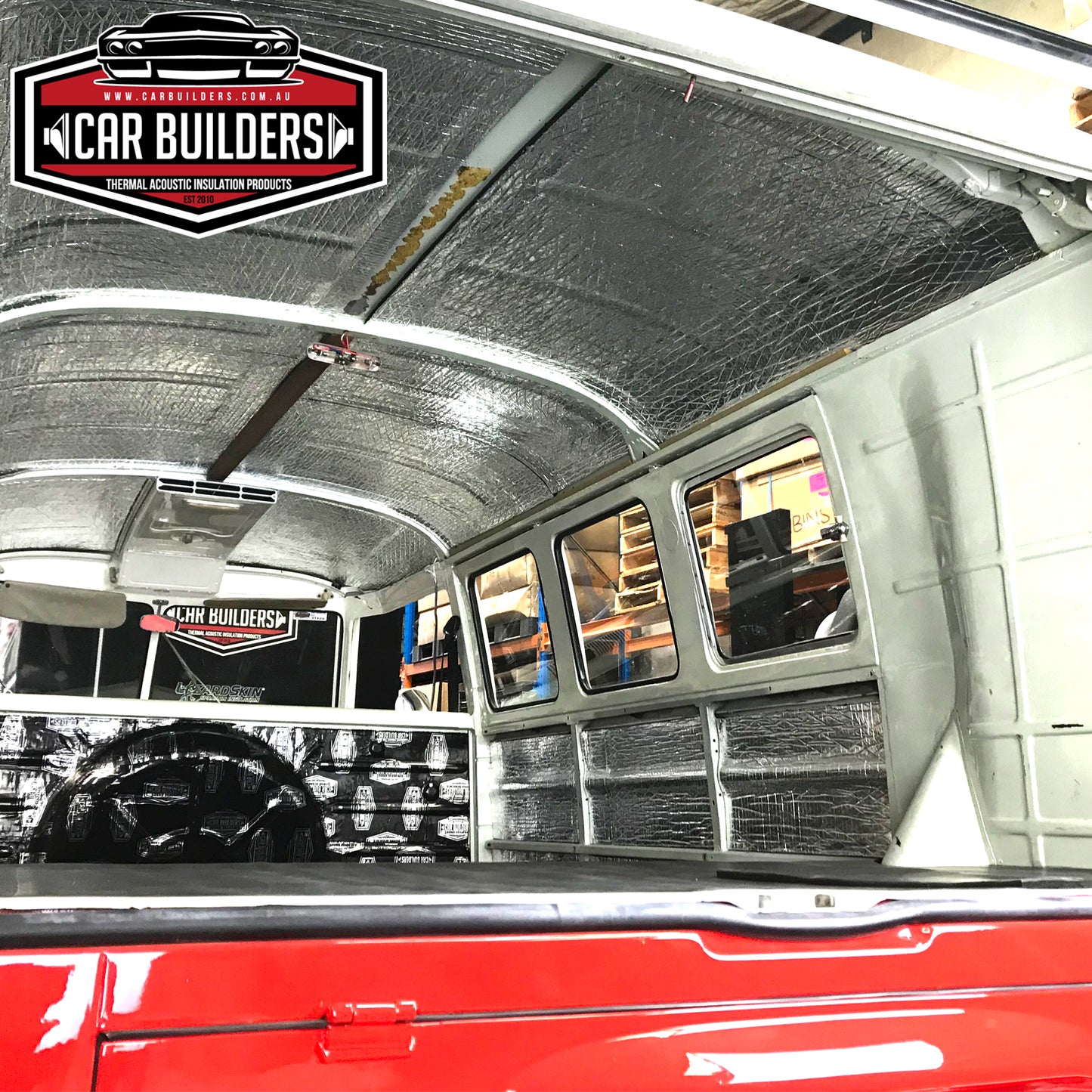 Car Builders Acoustic Van Liner 10mm x 1m x 5m - VL