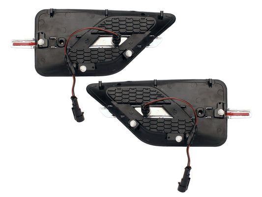 Lens Side Indicator Fender Vent Insert VZ SS Pair - VZSSIK