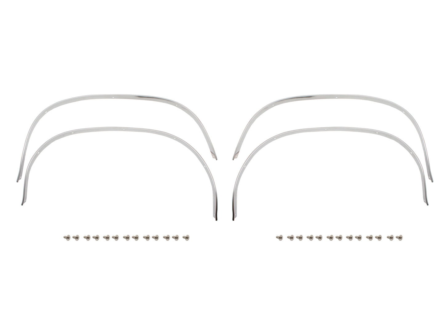 Wheel Arch Moulding Kit XA XB Coupe Stainless - WA2000