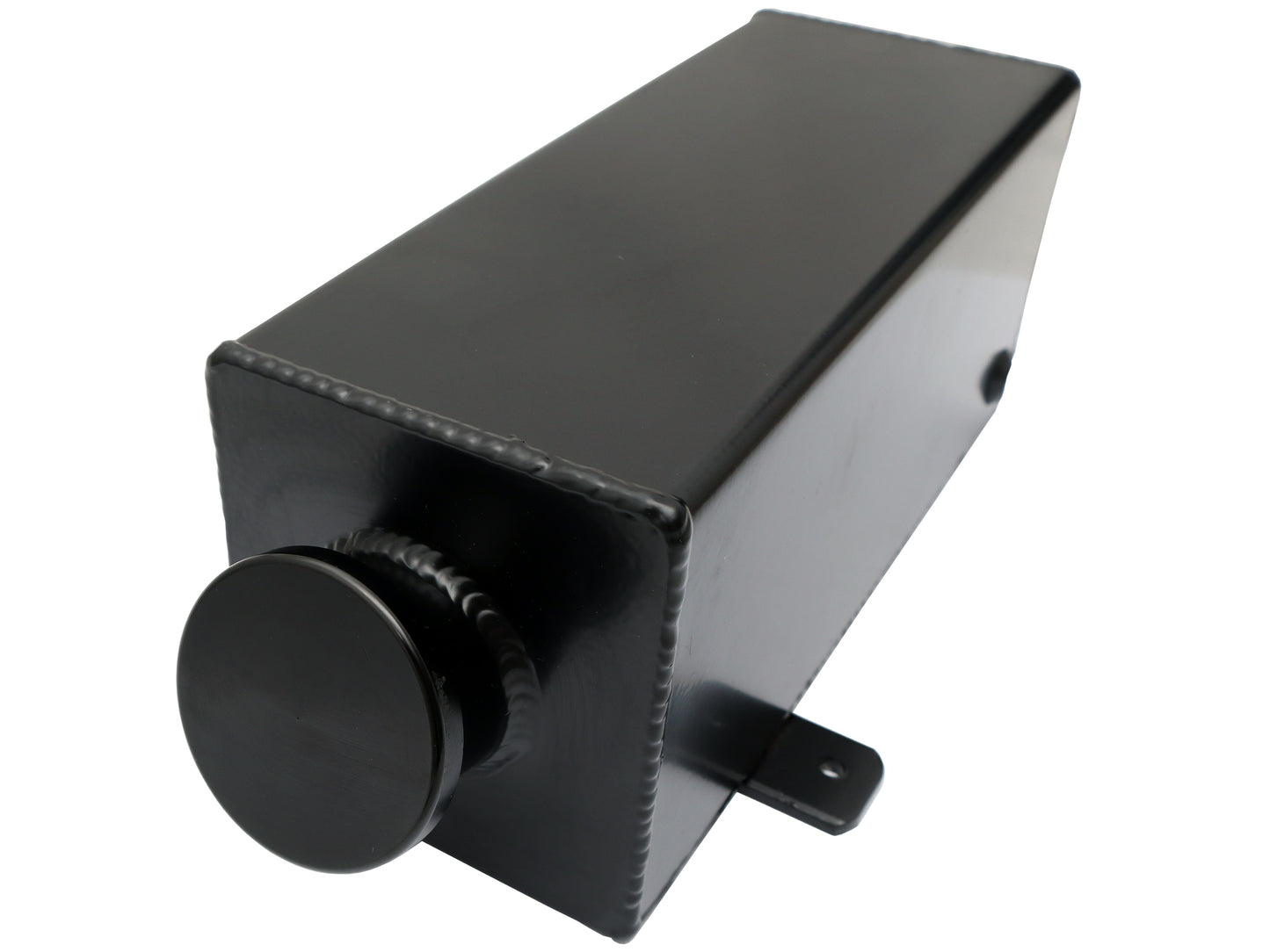 Windscreen Washer Bottle Black Ford Type Alloy Universal - WBB2000