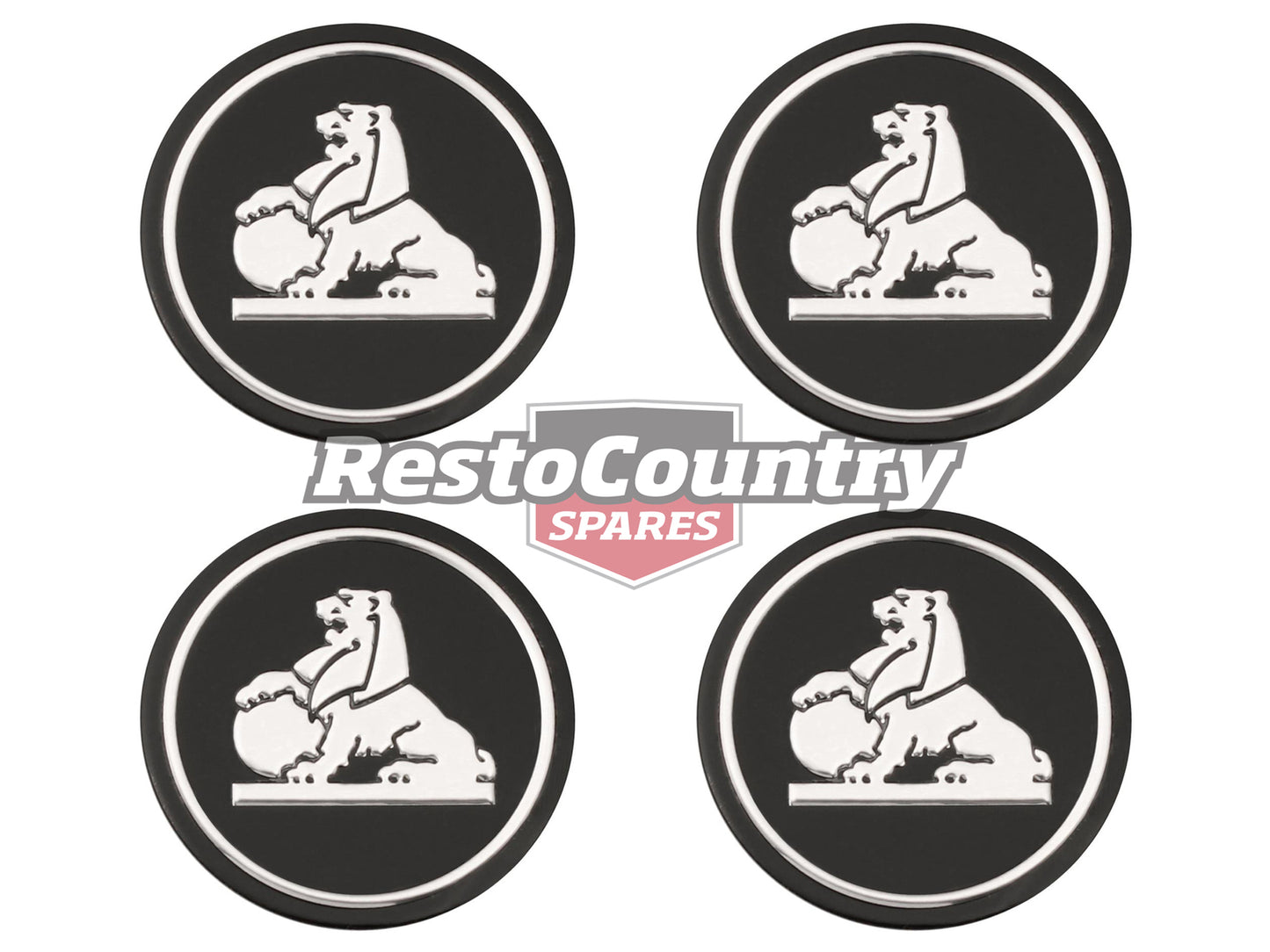 Decal Wheel Cap Early HQ GTS Road Wheel (Kit Of 4) - WC1003