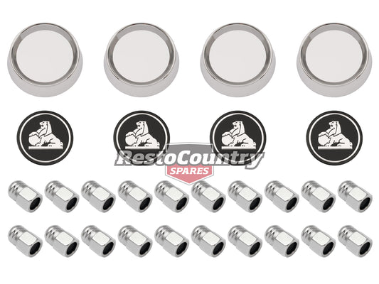 Wheel Cap Kit With Nuts HQ GTS (4 Wheels) - WC1006A