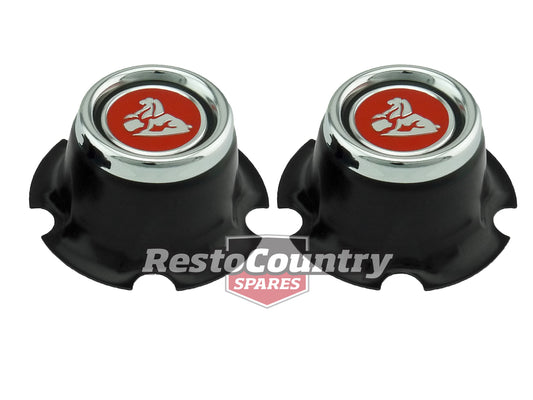 Wheel Centre Cap (Red) Torana LC (Pair) - WC1009