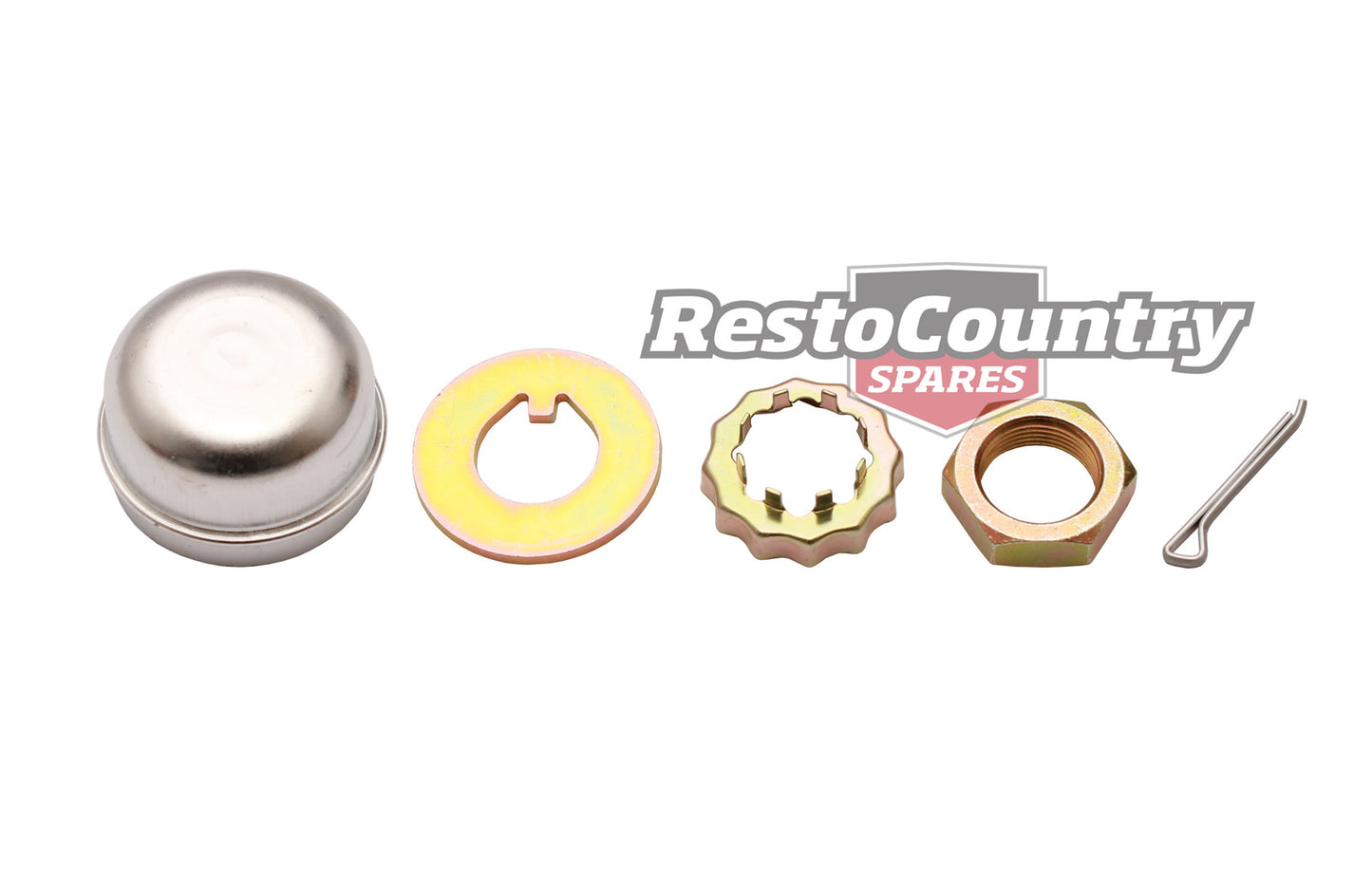 Wheel Bearing Hub Nut & Washer Retainer Kit XA XB XC XD XE XF - WC2004