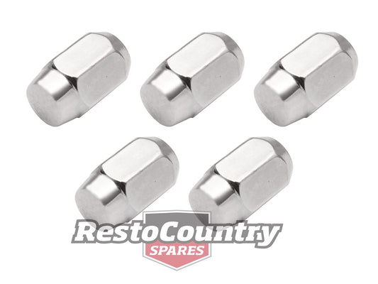 Wheel Nut Kit Ford 1/2" Chrome Acorn (5) - WN20035