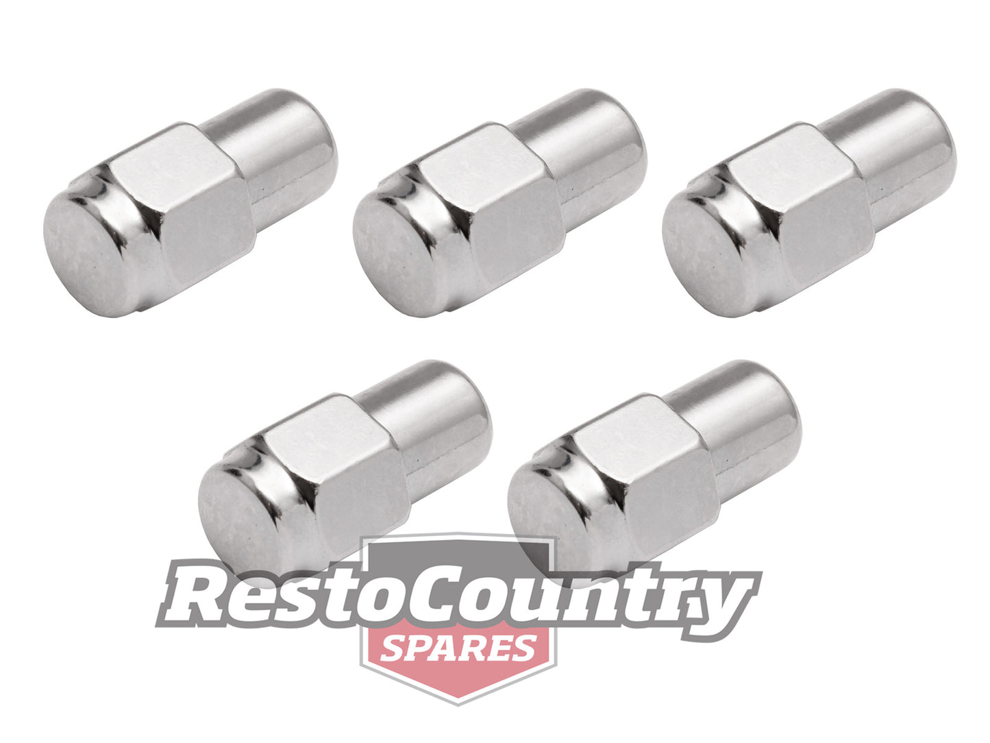 Wheel Nut Kit Ford 1/2" Chrome Mag Nut Standard 5 - WN20055