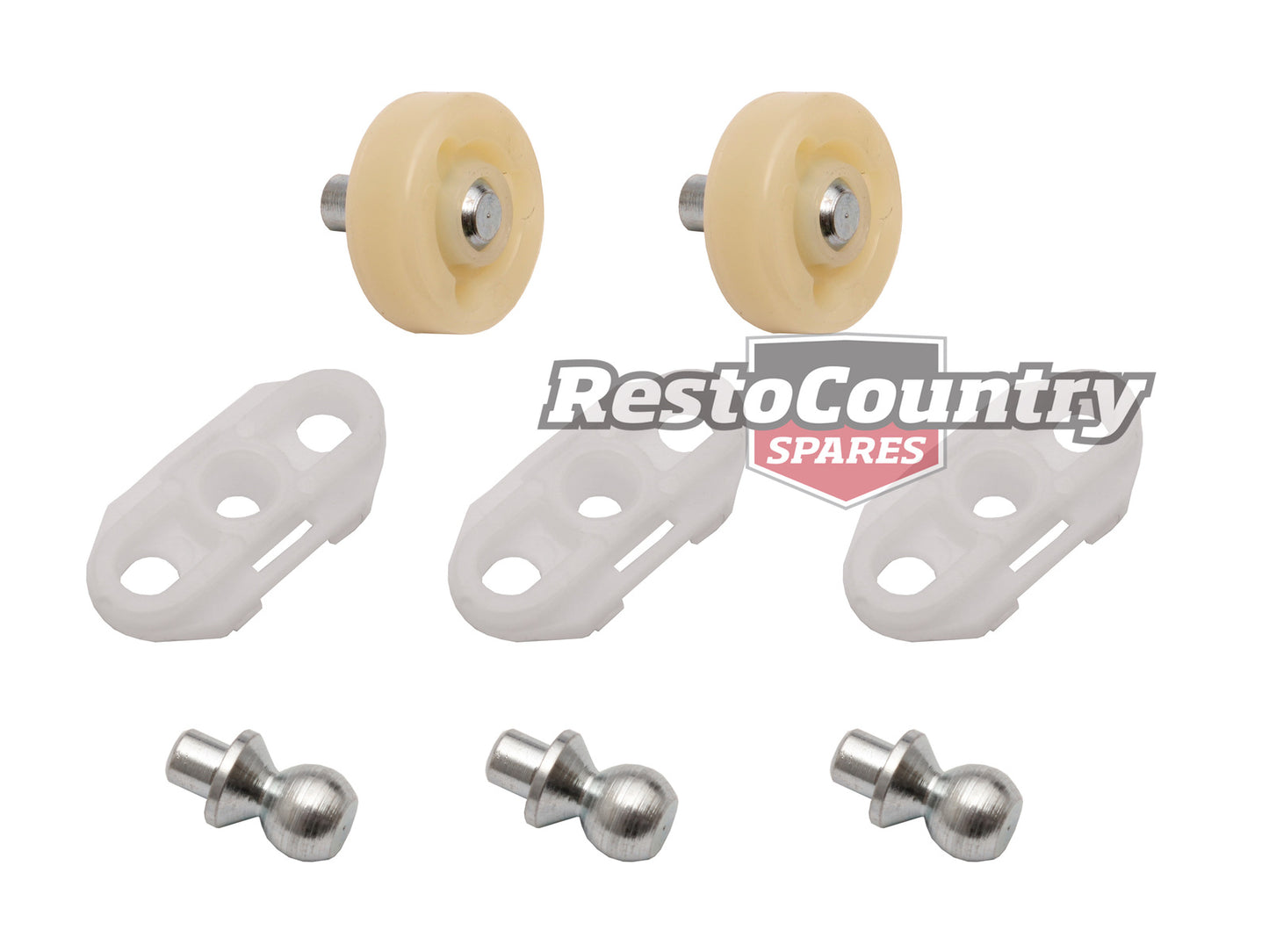 Window Regulator Roller & Slide Repair Kit HQ HJ HX HZ WB - WRK1008