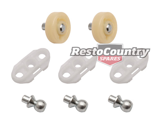 Window Regulator Roller & Slide Repair Kit HQ HJ HX HZ WB - WRK1008