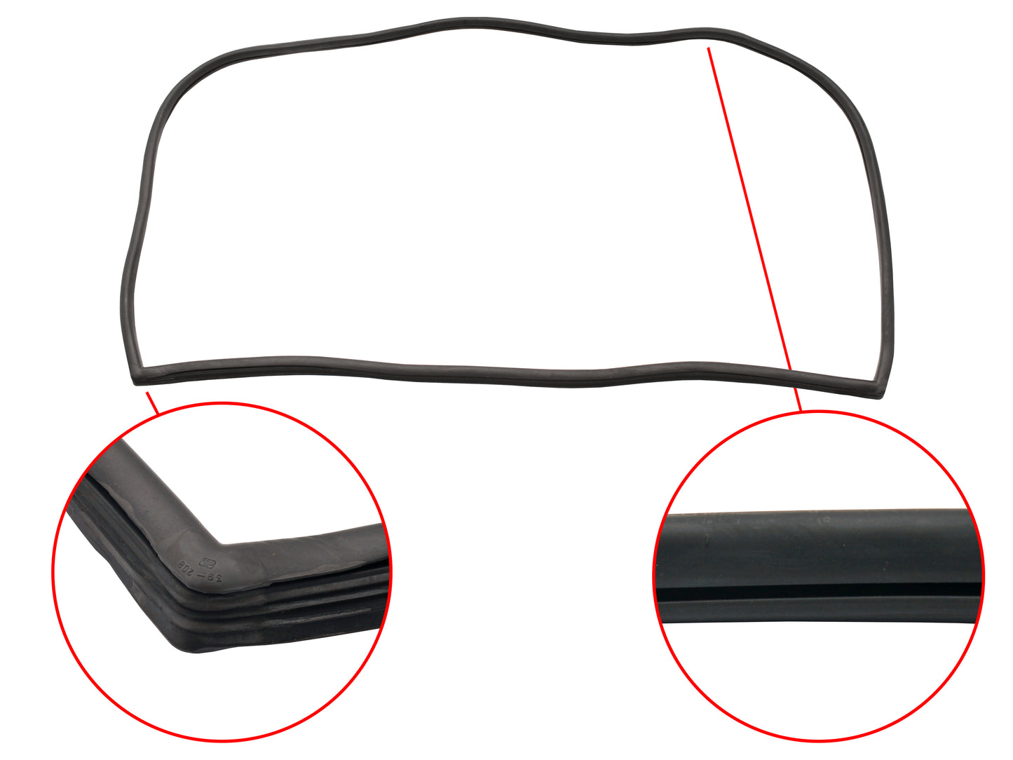 Windscreen Seal Front HK Belmont All & HT-HG Belmont Wagon/ Ute/ Panel Van - WSF110B